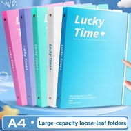 A4 Folder File Loose-leaf Storage Office Storage Folder File Bag Large Capacity Folder File Folder