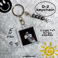 GANTUNGAN D-2 ACRYLIC KEYCHAIN / AGUSTD / SUGA BTS KEYCHAIN
