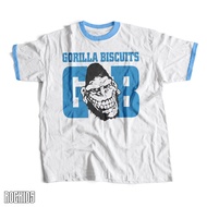 Gorilla biscuits - ringer tee - adult and children's t-shirts gorilla biscuits - gorilla biscuits t-