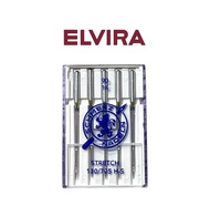 ELVIRA เข็มเย็บผ้ายืด STRETCH NEEDLE NO. 90 11-8101-6010