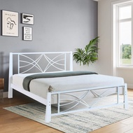 LOFT Design MERIDIAN Queen Size Bed Frame-Katil besi queen
