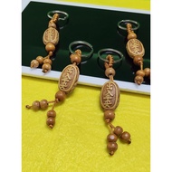 1 yellow wooden keychain as shown in the picture, the price is for 1 very nice product, the photo ta