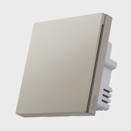 AQARA H1 Pro Smart Wall Switch with Neutral (Gold) - Single Rocker