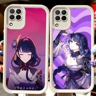 H40 Genshin White Casing for Samsung A12 J7 A22 F04 A04E J2 Prime A04 A06 M04 A05 Pro 5G A07