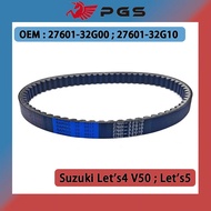 PGS Scooter V-Belt 650x18.8 27601-32G10 27601-32G00 For Suzuki Let's4 V50 Lets4 Let's5 Lets5 CVT Tra