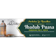 Fasting Month banner marhaban fasting worship