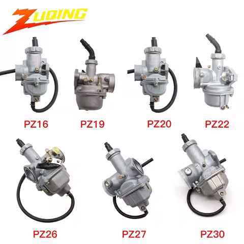 Enduro 250cc Motorcycle Carburetor PZ22 PZ19 PZ16 PZ30 PZ26 PZ27 Hand Cable Chock Carb Dirtbike ATV 