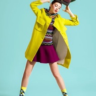 黃鑽石 壓力3/4襪 紐約設計師款