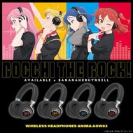 🎸孤獨搖滾 ANIMA x ONKYO 無綫頭戴式耳機 ( ANIMA AOW03 ) 壓克力耳機架 耳機袋 文件夾 立牌 徽章 官方周邊 代購 預訂  | ぼっち・ざ・ろっく！ コラボ BOCCHI