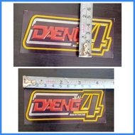 ♝ ▦ AUN / Daeng Sai 4 Emblem for Pipe alloy /pressed