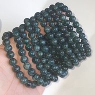 Blue Apatite Bracelet (Rare Old Mineral Material) Bracelet Blue Apatite Bracelet