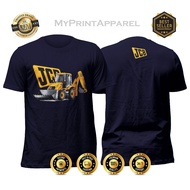 Tshirt Backhoe Loader JCB case tractor excavator cotton tshirt