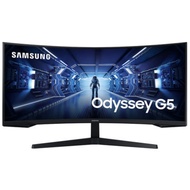 SAMSUNG Samsung 34" Wqhd 165Hz 1000R Curved Monitor Lc34G55Twwexxs