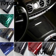 HL-FUTU Carbon Fiber Vinyl Film, 50x30CM /6D Effect Motorcycle Body Stickers, Fashion Forged Carbon 