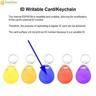 LONTIME Access Control Key, Programmable T5577 NFC Tag, Accessories Rewritable ID Card Access Contro