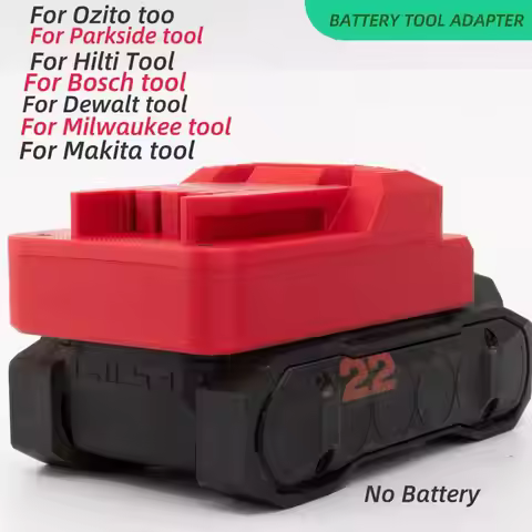 Adapter for Hilti 22V Nuron Batteries to for Makita 18vfor parkside for Hilti 22V Multi-tool Drill B