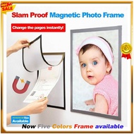 Picture Frames A3, A4, A5, A6 Size Creative Magnetic Photo Frames Adhesive Photo Frames Wall Gallery