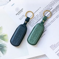 MAZDA馬自達汽車植鞣皮燙金鑰匙套/Mazda3/Mazda6/CX3/CX5