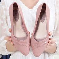 Low cut and shallow cut waterproof shoes, rain shoes, rain boots, women's summer adult work overshoe