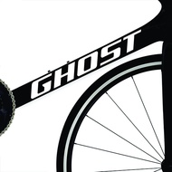 Ghost Bicycle Pack Sticker - Bicycle Decal Sticker