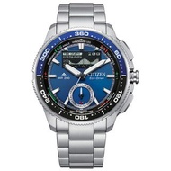 CITIZEN Promaster Marine Wave Tracker JV3006-50L Blue Dial Chronograph Watch