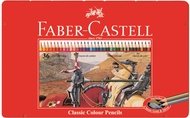 輝柏 Faber- Castell 油性鉛筆36色/鐵盒