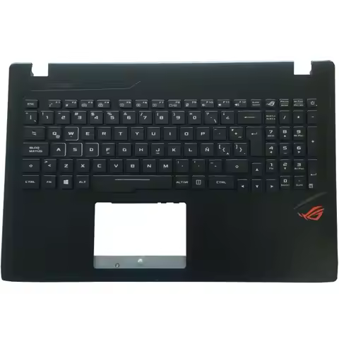 New RGB Backlit Latin Keyboard For Asus Rog GL553 GL553VD GL553VE GL553VW ZX53V ZX53VD ZX53EW LA Wit