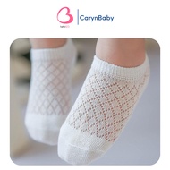 Set of 5 Pairs of Cool Mesh Socks for Children to Wear in Summer Kids Socks