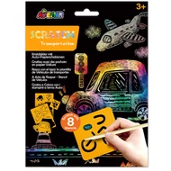 AVENIR SCRATCH WITH STENCIL