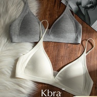 Womens Wireless French Cut Thin Bra - Lightweight & Anti-Sagging Designuitable for Summer JN0C
