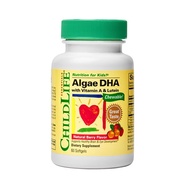 童年时光childlife藻油DHA60粒*2瓶儿童胶囊宝宝补脑眼脑双营养Childhood childlife algae oil20251023