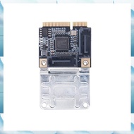 [W F S B] Mini PCI-E to 3.0 Adapter Card Mini PCI-E to 2 Port 3.0 6Gbps SSD Adapter Card for WinXP/W