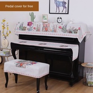 Piano cover dustproof cover piano dustproof cloth piano cover three piece half cover piano cloth cover high grade