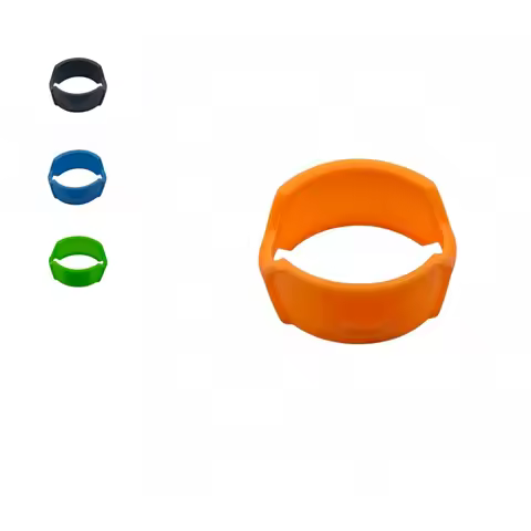 Silicone Padel Grip Ring Anti-Slip Racket Handle Fixing Loop Soft Flexible Padel Accessories Secure