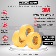 3M 243J paint Masking Tape Masking Tape 10mmx18m and 20mmx18m