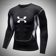 Quick Dry Jerseys Men Compression T Shirt Fitness Tops Breathable Gym Sport Clothing Men Running Jogging Training Workout Tshirt