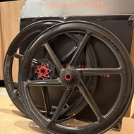 (全新)Velo Six II Elite wheels 碳纖維公路車輪組