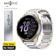 Beiziye Stainless Steel Strap For Garmin Forerunner 970 570 47mm 42mm Watch Strap