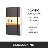 Moleskine สมุดบันทึก ปกอ่อน หนัง PU ขนาดใหญ่ ไซร์ L - Classic Notebook Soft Cover Large Size 13X21