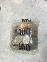 1包100個1997年1元香港硬幣（未拆包冇氧化）