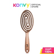 Yao Moving Round Boar Brush 1pc เยาว์ แปรงหวีผมขนาดกลาง