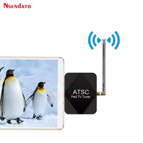 Micro USB ATSC Pad TV Tuner Watch live HDTV on Android Phone/tablet Full HD ATSC TV Receiver Stick F