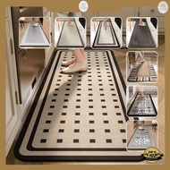 40*60 / 40*120cm Diatome Mud Floor Mat Non Slip Long Carpet Strong Water Absorption Murah Alas Kaki 
