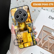 Softcase poco C75 - Case Glass Xiaomi poco C75 - Casing poco C75 - Silicone poco C75 [204H]