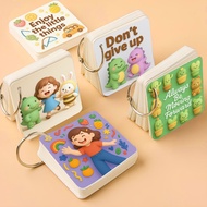 Sticky Notes Ring | Notebook Ring | Mini Book Ring | Contents 75 Sheets | Cute Sticky Notes