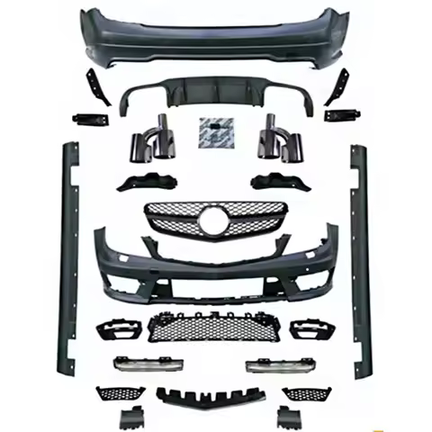 Upgrade Modification KitHigh Quality BodyKit For Mercedes Benzs W204 C180 C200 C260 C300 2008-2014 Y