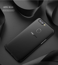 Oppo R11S / R11S Plus Transparent Crystal Clear Precise Case Casing Cover Tempered Glass Screen