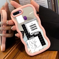 HP Phone Case For OPPO F9 F9 Pro Realme 2 Pro U1 Case Couple Macaron Softcase Silicone Case JZ Mirro