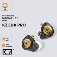 Knowledge Earphones KZ EDX Pro Basshead Earphones with Mic