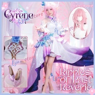 Honkai Star Rail Cyrene Cosplay Set - Pink Wig & Dress